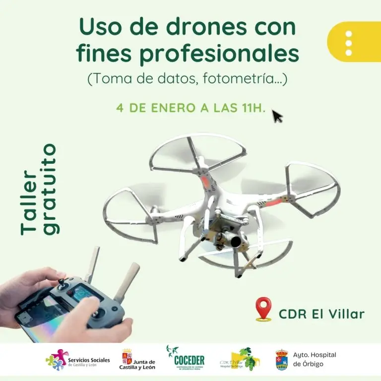 curso drones, León
